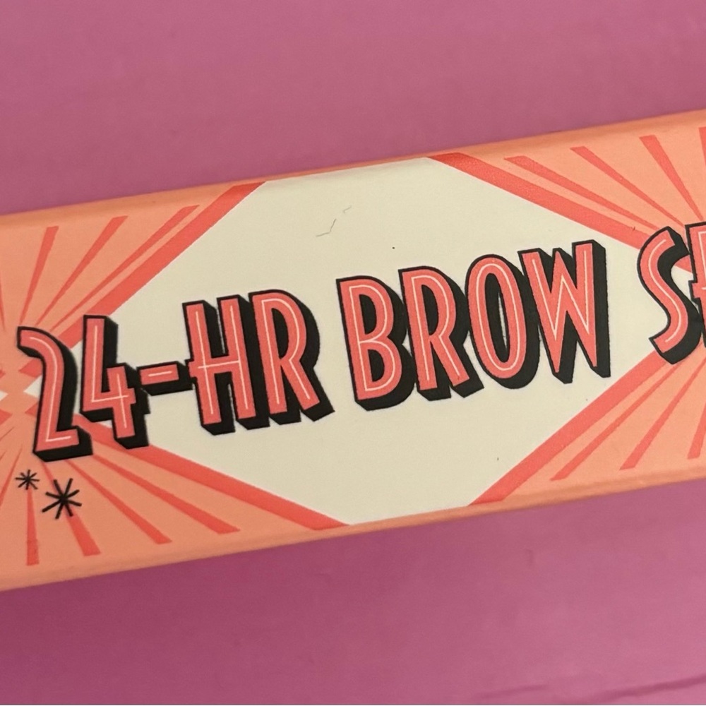 Benefit 24-HR Brow Setter - Coral and White